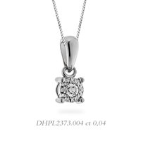 Collana Donna Oro Donna Luce in Oro bianco Diamante DHPL2373.004
